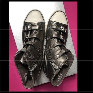 Ash Women’s Virgin Metallic Bronze sneakers, US 9.